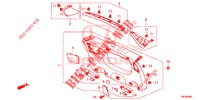 HECKKLAPPENVERKLEIDUNG/ TAFELVERKLEIDUNG, HINTEN(2D)  für Honda CIVIC TOURER DIESEL 1.6 COMFORT 5 Türen 6 gang-Schaltgetriebe 2014