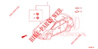 KABELBAUM (6) (LH) für Honda CIVIC TOURER DIESEL 1.6 COMFORT 5 Türen 6 gang-Schaltgetriebe 2014