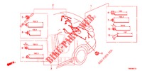 KABELBAUM (7) für Honda CIVIC TOURER DIESEL 1.6 COMFORT 5 Türen 6 gang-Schaltgetriebe 2014
