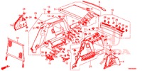 KOFFERRAUM SEITENVERKL.  für Honda CIVIC TOURER DIESEL 1.6 COMFORT 5 Türen 6 gang-Schaltgetriebe 2014