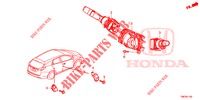 KOMBISCHALTER  für Honda CIVIC TOURER DIESEL 1.6 COMFORT 5 Türen 6 gang-Schaltgetriebe 2014