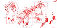 PEDAL (LH) für Honda CIVIC TOURER DIESEL 1.6 COMFORT 5 Türen 6 gang-Schaltgetriebe 2014