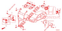 RADAR  für Honda CIVIC TOURER DIESEL 1.6 COMFORT 5 Türen 6 gang-Schaltgetriebe 2014