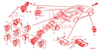 SCHALTER (LH) für Honda CIVIC TOURER DIESEL 1.6 COMFORT 5 Türen 6 gang-Schaltgetriebe 2014