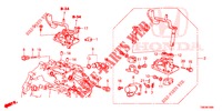 SCHALTHEBEL (DIESEL) für Honda CIVIC TOURER DIESEL 1.6 COMFORT 5 Türen 6 gang-Schaltgetriebe 2014