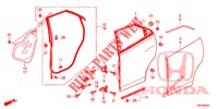 TUERBLECHE, HINTEN(4D)  für Honda CIVIC TOURER DIESEL 1.6 COMFORT 5 Türen 6 gang-Schaltgetriebe 2014