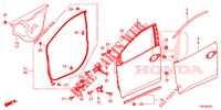 TUERTAFELN, VORNE(2D)  für Honda CIVIC TOURER DIESEL 1.6 COMFORT 5 Türen 6 gang-Schaltgetriebe 2014