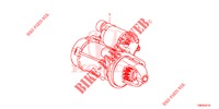 ANLASSER (DIESEL) (DENSO) für Honda CIVIC TOURER DIESEL 1.6 S 5 Türen 6 gang-Schaltgetriebe 2014