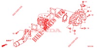 EINLASSKLAPPENVENTIL (DIESEL) für Honda CIVIC TOURER DIESEL 1.6 S 5 Türen 6 gang-Schaltgetriebe 2014