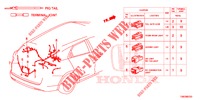 ELEKTR. STECKVERBINDER (ARRIERE) für Honda CIVIC TOURER DIESEL 1.6 S 5 Türen 6 gang-Schaltgetriebe 2014