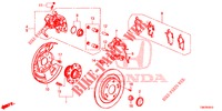 HINTERRAD BREMSTROMMEL  für Honda CIVIC TOURER DIESEL 1.6 S 5 Türen 6 gang-Schaltgetriebe 2014