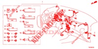 KABELBAUM (2) (LH) für Honda CIVIC TOURER DIESEL 1.6 S 5 Türen 6 gang-Schaltgetriebe 2014
