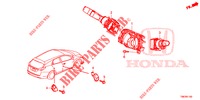 KOMBISCHALTER  für Honda CIVIC TOURER DIESEL 1.6 S 5 Türen 6 gang-Schaltgetriebe 2014