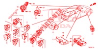 SCHALTER (LH) für Honda CIVIC TOURER DIESEL 1.6 S 5 Türen 6 gang-Schaltgetriebe 2014