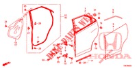 TUERBLECHE, HINTEN(4D)  für Honda CIVIC TOURER DIESEL 1.6 S 5 Türen 6 gang-Schaltgetriebe 2014