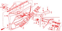 TUERVERKLEIDUNG, VORNE (LH) für Honda CIVIC TOURER DIESEL 1.6 S 5 Türen 6 gang-Schaltgetriebe 2014