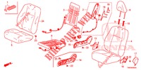 VORDERSITZ/SITZGURTE (D.) (1) für Honda CIVIC TOURER DIESEL 1.6 S 5 Türen 6 gang-Schaltgetriebe 2014