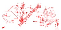 WASSERSCHLAUCH/HEIZUNGSSCHACHT (DIESEL) (LH) für Honda CIVIC TOURER DIESEL 1.6 S 5 Türen 6 gang-Schaltgetriebe 2014