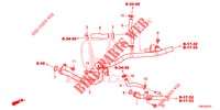 WASSERSCHLAUCH/HEIZUNGSSCHACHT (DIESEL) für Honda CIVIC TOURER DIESEL 1.6 S 5 Türen 6 gang-Schaltgetriebe 2014