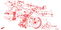 HAUPTBREMSZYLINDER/MASTER POWER (DIESEL) (LH) für Honda CIVIC TOURER DIESEL 1.6 EXECUTIVE 5 Türen 6 gang-Schaltgetriebe 2014