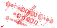 HAUPTWELLE (DIESEL) für Honda CIVIC TOURER DIESEL 1.6 EXECUTIVE 5 Türen 6 gang-Schaltgetriebe 2014