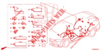KABELBAUM (3) (LH) für Honda CIVIC TOURER DIESEL 1.6 EXECUTIVE 5 Türen 6 gang-Schaltgetriebe 2014