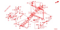 KUEHLERSCHLAUCH/RESERVETANK (DIESEL) für Honda CIVIC TOURER DIESEL 1.6 EXECUTIVE 5 Türen 6 gang-Schaltgetriebe 2014