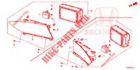 MITTLERES DISPLAY  für Honda CIVIC TOURER DIESEL 1.6 EXECUTIVE 5 Türen 6 gang-Schaltgetriebe 2014