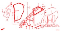 TUERBLECHE, HINTEN(4D)  für Honda CIVIC TOURER DIESEL 1.6 EXECUTIVE 5 Türen 6 gang-Schaltgetriebe 2014