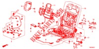 VORNE SITZKOMPONENTEN (G.) (HAUTEUR MANUELLE) für Honda CIVIC TOURER DIESEL 1.6 EXECUTIVE 5 Türen 6 gang-Schaltgetriebe 2014