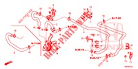 WASSERSCHLAUCH/HEIZUNGSSCHACHT (DIESEL) (LH) für Honda CIVIC TOURER DIESEL 1.6 EXECUTIVE 5 Türen 6 gang-Schaltgetriebe 2014
