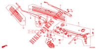 WINDSCHUTZSCHEIBENWISCHER (LH) für Honda CIVIC TOURER DIESEL 1.6 EXECUTIVE 5 Türen 6 gang-Schaltgetriebe 2014