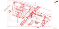 AUDIOEINHEIT  für Honda CIVIC TOURER 1.8 EXECUTIVE 5 Türen 6 gang-Schaltgetriebe 2014