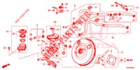 HAUPTBREMSZYLINDER/MASTER POWER (1.8L) (LH) für Honda CIVIC TOURER 1.8 EXECUTIVE 5 Türen 6 gang-Schaltgetriebe 2014