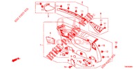 HECKKLAPPENVERKLEIDUNG/ TAFELVERKLEIDUNG, HINTEN(2D)  für Honda CIVIC TOURER 1.8 EXECUTIVE 5 Türen 6 gang-Schaltgetriebe 2014