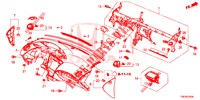 INSTRUMENTENBRETT, OBEN (LH) für Honda CIVIC TOURER 1.8 EXECUTIVE 5 Türen 6 gang-Schaltgetriebe 2014