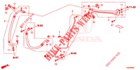 KLIMAANLAGE (FLEXIBLES/TUYAUX) (1.8L) (LH) für Honda CIVIC TOURER 1.8 EXECUTIVE 5 Türen 6 gang-Schaltgetriebe 2014