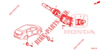 KOMBISCHALTER  für Honda CIVIC TOURER 1.8 EXECUTIVE 5 Türen 6 gang-Schaltgetriebe 2014