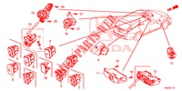 SCHALTER (LH) für Honda CIVIC TOURER 1.8 EXECUTIVE 5 Türen 6 gang-Schaltgetriebe 2014