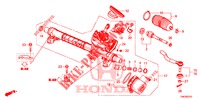 SERVOLENKGETRIEBE (LH) für Honda CIVIC TOURER 1.8 EXECUTIVE 5 Türen 6 gang-Schaltgetriebe 2014