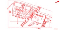 AUDIOEINHEIT  für Honda CIVIC TOURER 1.8 EXECUTIVE 5 Türen 5 gang automatikgetriebe 2014