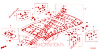 DACHVERKLEIDUNG  für Honda CIVIC TOURER 1.8 EXECUTIVE 5 Türen 5 gang automatikgetriebe 2014