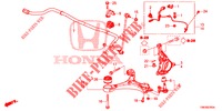 GELENK, VORNE  für Honda CIVIC TOURER 1.8 EXECUTIVE 5 Türen 5 gang automatikgetriebe 2014