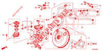 HAUPTBREMSZYLINDER/MASTER POWER (1.8L) (LH) für Honda CIVIC TOURER 1.8 EXECUTIVE 5 Türen 5 gang automatikgetriebe 2014