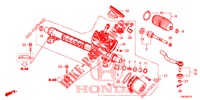 SERVOLENKGETRIEBE (LH) für Honda CIVIC TOURER 1.8 EXECUTIVE 5 Türen 5 gang automatikgetriebe 2014
