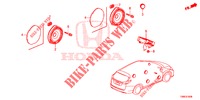 ANTENNE/LAUTSPRECHER  für Honda CIVIC TOURER DIESEL 1.6 COMFORT 5 Türen 6 gang-Schaltgetriebe 2015