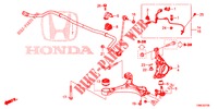 GELENK, VORNE  für Honda CIVIC TOURER DIESEL 1.6 COMFORT 5 Türen 6 gang-Schaltgetriebe 2015
