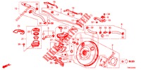 HAUPTBREMSZYLINDER/MASTER POWER (LH) (DIESEL) für Honda CIVIC TOURER DIESEL 1.6 COMFORT 5 Türen 6 gang-Schaltgetriebe 2015