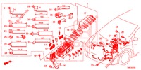 KABELBAUM (1) (LH) für Honda CIVIC TOURER DIESEL 1.6 COMFORT 5 Türen 6 gang-Schaltgetriebe 2015