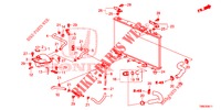 KUEHLERSCHLAUCH/RESERVETANK (DIESEL) für Honda CIVIC TOURER DIESEL 1.6 COMFORT 5 Türen 6 gang-Schaltgetriebe 2015